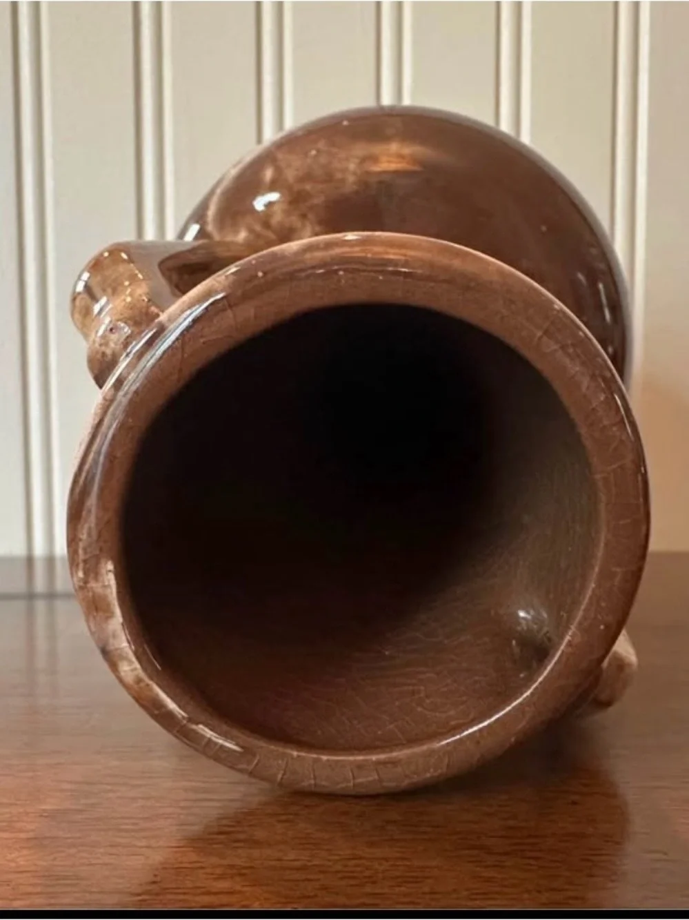 Vintage Juanita Ware Swirl Vase.